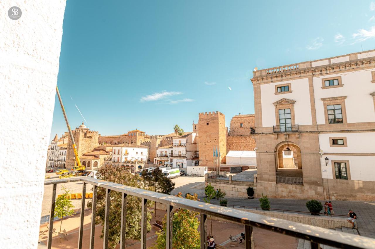 Apartamentos Soho Boutique Plaza Mayor Caces Dış mekan fotoğraf