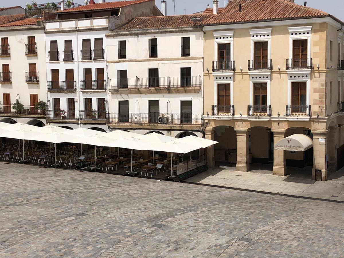 Apartamentos Soho Boutique Plaza Mayor Caces Dış mekan fotoğraf